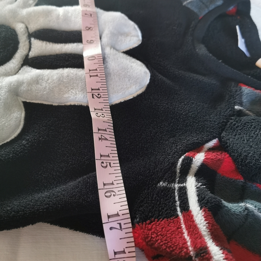 Disney Mickey Mouse Plaid 2pc Sleepwear Size Small - Picture 12 of 16